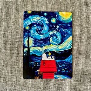 Snoopy Starry Night Magnet